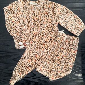 Floral Sweater Set 3-6M
